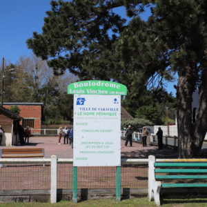 Le boulodrome Louis Vinches