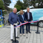 Une borne électrique au Hôme à Varaville