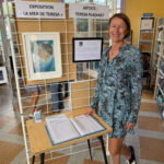 Teresa Plazanet expose ses aquarelles à la bibliothèque municipale de Varaville
